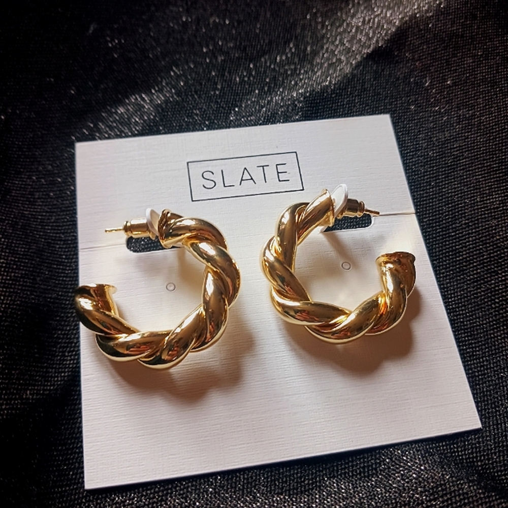 SLATE Large hoops